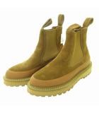 ディエッメ DIEMME × ライト WRYHT タグ付 23AW SIDE GORE COUNTRY BOOTS サイドゴアブーツ スエード オールドジョー取扱い BISQUE SUEDE 茶 ブラウン 38 約24.5cm ■BL4 0630