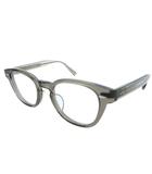  アイヴァン EYEVAN Webb-BR SMK 47 メガネ 眼鏡 アイウェア セルフレーム 度あり スモークグレー 47サイズ 47□23-145 0718