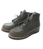 レッドウィング REDWING 8828 アルパインポーテージ 6インチ クラシックモック ワークブーツ USA製 オリーブ カーキ系 Dワイズ US9 27cm 1027