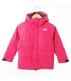 ザノースフェイス THE NORTH FACE キッズ ダウンジャケット ダウンコート フーディ ロゴ刺繍 130 ピンク NDJ91504 1103