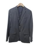 セオリー Theory テーラードジャケット ブレザー 長袖 無地 グレー 38 約M 02-5304003 1103