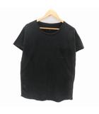 ノンネイティブ nonnative Tシャツ カットソー ラウンドネック 半袖 無地 2 M 黒 ブラック /HO28 IBO83