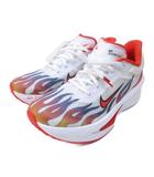 ナイキ NIKE タグ付 NIKE ZOOM FLY 6 PRM ズーム フライ6 プレミアム HQ3498-100 駅伝 ランニングシューズ スニーカー US8 26cm ホワイト レッド ■MNK3 1203