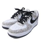 ナイキ NIKE AIR FORCE 1 LOW RETRO エアフォース1 レトロ 845053-104 白蛇 AF1 スニーカー パイソン柄 US8 26cm ホワイト ブラック ココア ■MNK3 1203