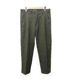 テーパードパンツ スラックス ストレッチ 50 約L カーキ グリーン ■YHS11 1230