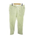 B&Y ユナイテッドアローズ BEAUTY&YOUTH ビューティー&ユース パンツ スラックス ストレート ロールアップ L 白 ホワイト 0131 IBO87