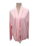 カーディガン ニット 長袖 カシミヤ混 44 ピンク D-86270 IBO87