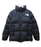 ザノースフェイス THE NORTH FACE ヌプシジャケット ダウンジャケット ロゴ  刺繍 フード収納 ND91841 M 黒 ブラック 0123