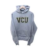 チャンピオン CHAMPION ECO FLEECE VCU パーカー フーディ プルオーバー 目つき グレー Lサイズ 0128