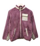 ビーミングバイビームス B:MING LIFE STORE by BEAMS 24FW ボアフリース ブルゾン ジャケット 切替 フルジップ 150 ダークピンク 0130