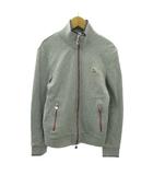 モンクレール MONCLER マグリア カーディガン ジップアップ スウェット ロゴ 刺繍 S グレー 0207 IBO89