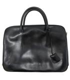 コムデギャルソン COMME des GARCONS × カツユキ ヨシダ katsuyuki yoshida ハンドバック トートバッグ レザー 皮革 クロシェット 黒 ブラック IBO89