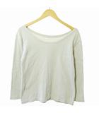 B&Y ユナイテッドアローズ BEAUTY&YOUTH ビューティー&ユース 近年 カットソー 7分袖 リブ ライトグレー 1126 ■GY09