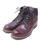 レッドウィング REDWING 9411 廃盤 ベックマン ワークブーツ 刺繡羽根タグ US8.5 D 26.5cm 茶 ブラウン 系 0225