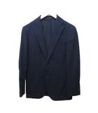 ストラスブルゴ STRASBURGO テーラードジャケット ブレザー 2B 段帰り サイドベンツ 紺 ネイビー 44 約M 0306