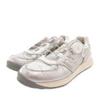 ニューバランス NEW BALANCE WGBS574S ゴルフ シューズ スニーカー ダイヤル式 24.5 シルバーカラー /FF