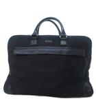 バーバリーブラックレーベル BURBERRY BLACK LABEL ブリーフケース ナイロン × レザー ビジネスバッグ チェック柄 A4収納可能 黒 ブラック