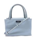 ケイトスペード KATE SPADE サムアイコン KSNYL ミニ トートバッグ ショルダー 2WAY 日本限定色 ロゴ ブルー グレー 系 0405