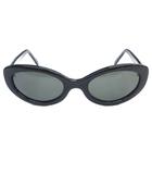 シーケーカルバンクライン ck Calvin Klein キャッツアイ サングラス ロゴ デザイン 4008 49□20 140 黒 ブラック ■GY99 0407