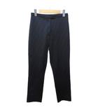 フェンディ FENDI jeans ズッカ柄 ストレッチパンツ ジャージ ロゴ柄 ストレート ハイウエスト 42 約M 黒 灰 ブラック グレー 系 ☆AA★ 0412