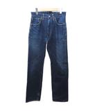 リーバイス Levi's 98年製 501XX ボタン裏555 バレンシア工場 デニムパンツ ジーンズ BIGE セルヴィッジ ストレート W32 インディゴブルー IBO95 0426
