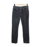リーバイス Levi's W502 デニム ジーンズ ストレート スリム 黒 ブラック 27 /HW
