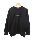 シュプリーム SUPREME スウェット トレーナー ボックスロゴ 裏起毛 茶 ブラウン LARGE ☆AA★