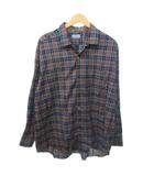 コムデギャルソンオム COMME des GARCONS HOMME 田中オム チェックシャツ オープンカラー 長袖 マルチカラー ■AO5