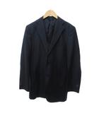 ロロピアーナ Loro Piana × FAINDURE ファインデュア テーラードジャケット 段返り シングル ウール リネン混 紺 ネイビー M