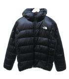 ザノースフェイス THE NORTH FACE アルパイン ヌプシフーディー ダウン ジップアップ ロゴプリント 黒 ブラック L ND92201