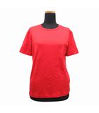 プラダスポーツ PRADA SPORT ラバータグ ロゴ Tシャツ カットソー 半袖 オールド ヴィンテージ ビンテージ アーカイブ サイズM 赤 レッド レディース