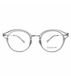 ヨウジヤマモト YOHJI YAMAMOTO メタル レイヤード フレーム 眼鏡 サングラス アイウェア 19-0043-3 グレー シルバー メンズ