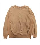 オーラリー AURALEE エラスティック ハイゲージ スウェット プルオーバー ELASTIC HIGH GAUGE SWEAT P/O トレーナー シャツ カットソー A23AP03NU サイズ2 グレーベージュ レディース メンズ★7