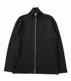 ロエベ LOEWE ドライバーズニット ジャケット ブルゾン オーバーサイズ ジップアップ エンボス アナグラム バックロゴ アーカイブ H526Y16K42 サイズXS 黒 ブラック メンズ ◆6