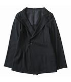 ダブル テーラード ジャケット ブレザー 背抜き オールド アーカイブ YZ-J09-107 サイズ3 黒 ブラック