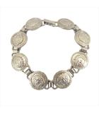 メドゥーサ コンチョ ブレスレット アクセサリー ジュエリー コイン オールド ビンテージ ヴィンテージ シルバー メンズ◆11