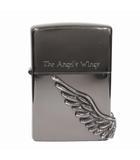 着火未確認 ジャンク The Angel's Wings エンジェルウイング オイル ライター2013年製 USA製 ガンメタル系