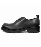 コムデギャルソンオムプリュス COMME des GARCONS HOMME PLUS カウレザー ダービー シューズ 革靴 アーカイブ PJ-K103-001-1-1 サイズ24cm 黒 ブラック メンズ ◆11