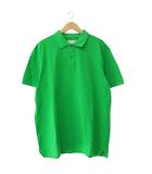 ボッテガヴェネタ BOTTEGA VENETA Piquet Short-Sleeve Polo Shirt ピケ ロゴ刺繍 半袖 ポロシャツ 2021 664260 V01G0 XL 緑グリーン ブランド古着ベクトル 中古☆AA★250921