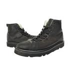 コンバース CONVERSE LEA ALL STAR LONGLIFE HI リーア オールスター ロングライフ レザー ハイカット Vibramソール スニーカー 1CL882 27 黒 ブラック ブランド古着ベクトル 中古▲250607