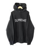 22AW Capital Hooded Sweatshirt Black キャピタル ロゴ 刺繍 フーデッド スウェットシャツ プルオーバー パーカー L 黒 ブラック ブランド古着ベクトル 中古☆AA★250503