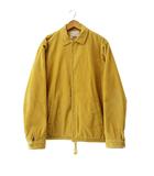 11AW Arch Logo Corduroy Coaches Jacket アーチ ロゴ コーデュロイ コーチ ジャケット ブルゾン S 黄 イエロー ブランド古着ベクトル 中古☆AA★250511