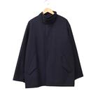 コモリ COMOLI 16AW フェルトンZIPブルゾン ウール ジップ ジャケット J03-01009 2 紺 ネイビー ブランド古着ベクトル 中古●250428