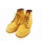 レッドウィング REDWING 00s 2000年製 2878 刺繍羽タグ アイリッシュセッター ブーツ US7 ベージュ ブランド古着ベクトル 中古▲250508