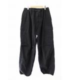 コモリ COMOLI 25SS ブラックドリル 6Pパンツ B01-03014 2 黒 ブラック ブランド古着ベクトル 中古■250529