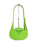 ボッテガヴェネタ BOTTEGA VENETA パンチ ラバー ワンショルダーバッグ 緑 グリーン ブランド古着ベクトル 中古☆AA★▲■250619