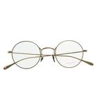 オリバーピープルズ OLIVER PEOPLES Mc Glory メタル フレーム ラウンド 眼鏡 めがね メガネ 46□23-145 金 ゴールド ブランド古着ベクトル 中古▲250624