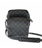 ルイヴィトン LOUIS VUITTON ダミエ グラフィット レム ダミエキャンバス ショルダーバッグ N41446 黒 ブラック ブランド古着ベクトル 中古 ☆AA★▲■ 250630