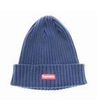 16SS Overdyed Beanie オーバーダイ ビーニー ニット帽 紺 ネイビー ブランド古着ベクトル 中古☆AA★▲250729
