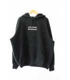 23SS Inside Out Box Logo Hooded Sweatshirt インサイド アウトボックス ロゴ スウェット パーカー L 黒 ブラック ブランド古着ベクトル 中古 ☆AA★ 250718